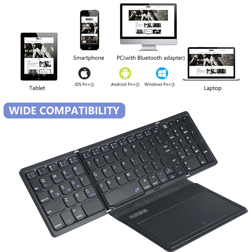 BOW Foladable Bluetooth Keyboa - огляд і ціна Gaming Keyboard Budget
