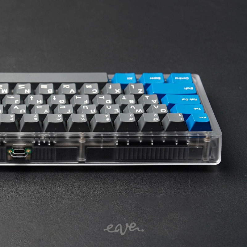 SW Eave65 Single Mode Wired Ke - огляд і ціна Keyboard Gaming Transparent
