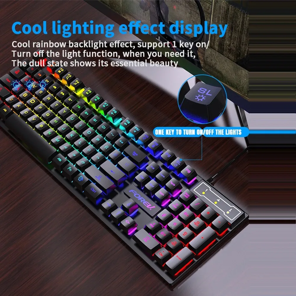 104 Key Backlit Mechanical Key - огляд і ціна Gaming Keyboard Budget