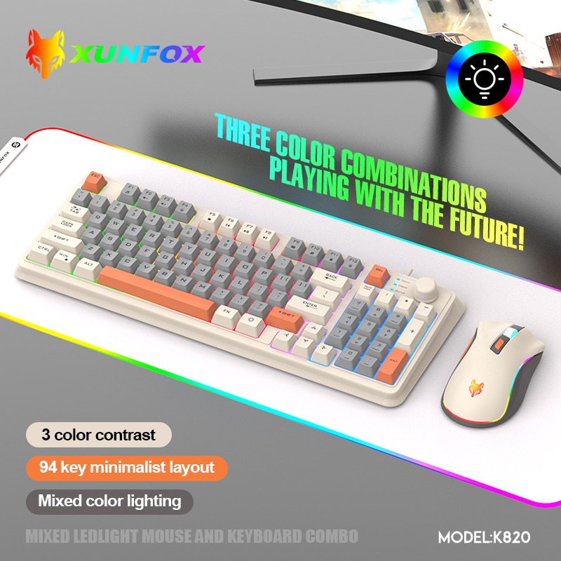 K820 USB Wired Game Keyboard M - огляд і ціна Gaming Keyboard Bundle