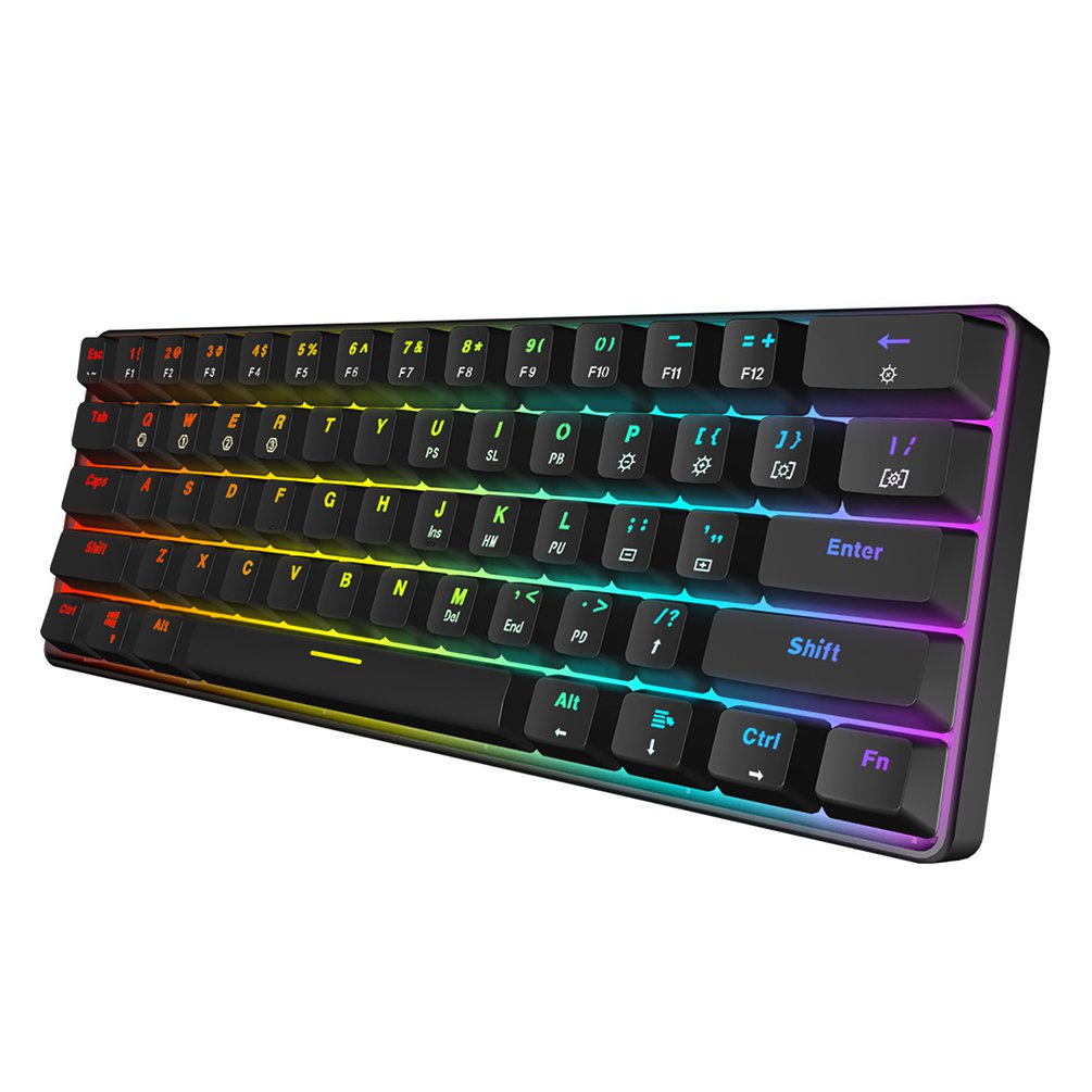 SKYLOONG GK61 Mini Portable 60 - огляд і ціна Gaming Keyboard Bundle
