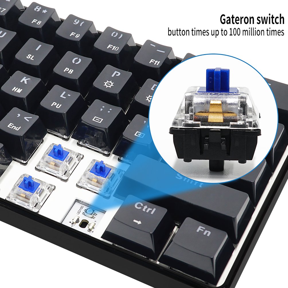 SKYLOONG GK61 Mini Portable 60 - огляд і ціна Gaming Keyboard Bundle