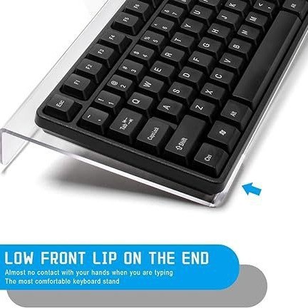 Clear Acrylic Ergonomic Keyboa - огляд і ціна Gaming Keyboard Ergonomics