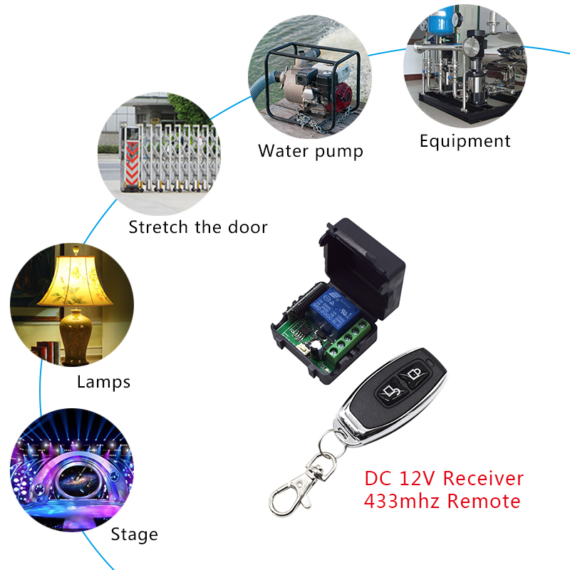 433 MHz DC 12V 24V 1 Channel W - огляд і ціна Switch Opener Tool