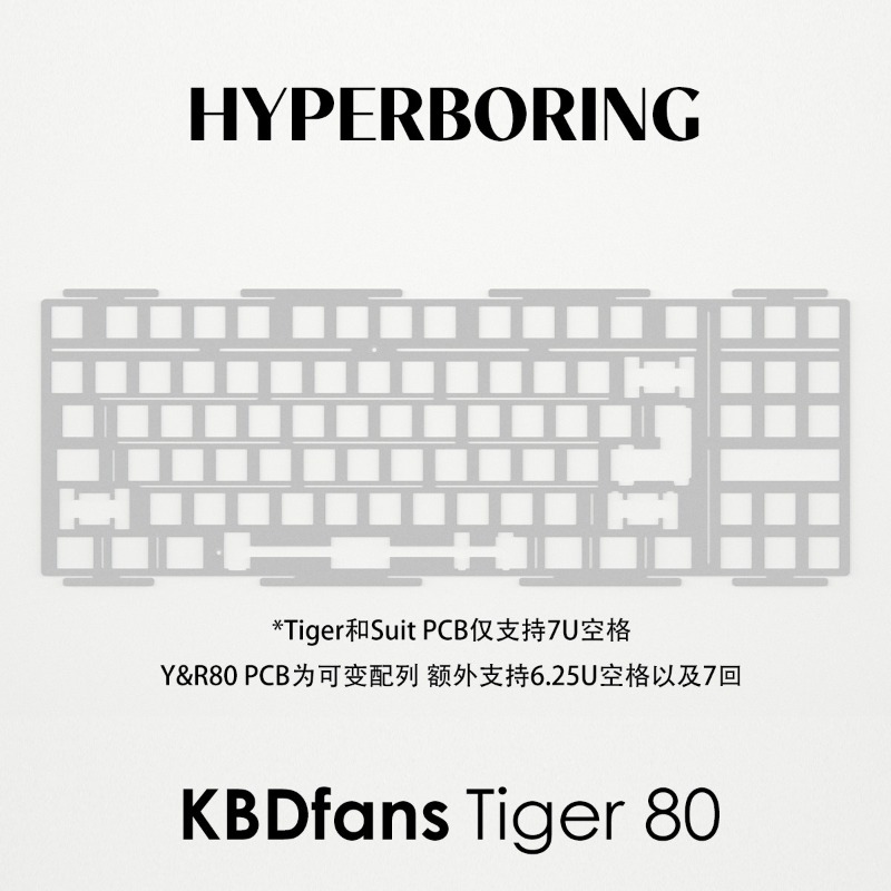 HYPERBORING Tiger80 Keyboard P - огляд і ціна Gaming Keyboard Ergonomics