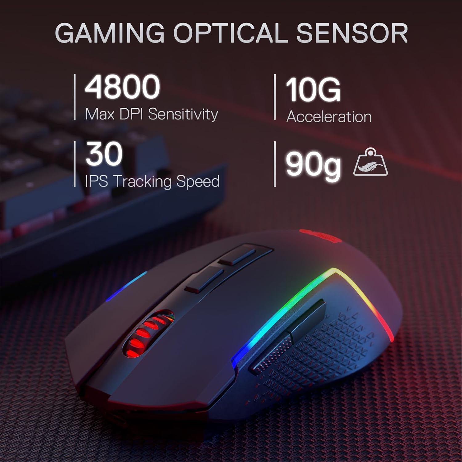 Redragon S142 Wireless Gaming  - огляд і ціна Gaming Keyboard Extension