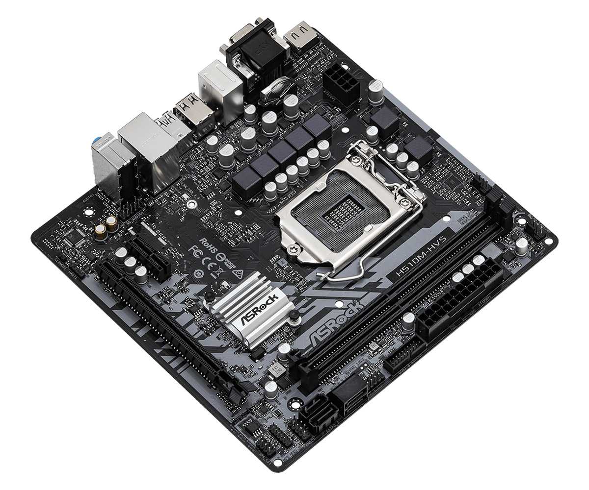 ASROCK H510M-HVS R2.0 H510 Mot - огляд і ціна Intel Cpu Core I7
