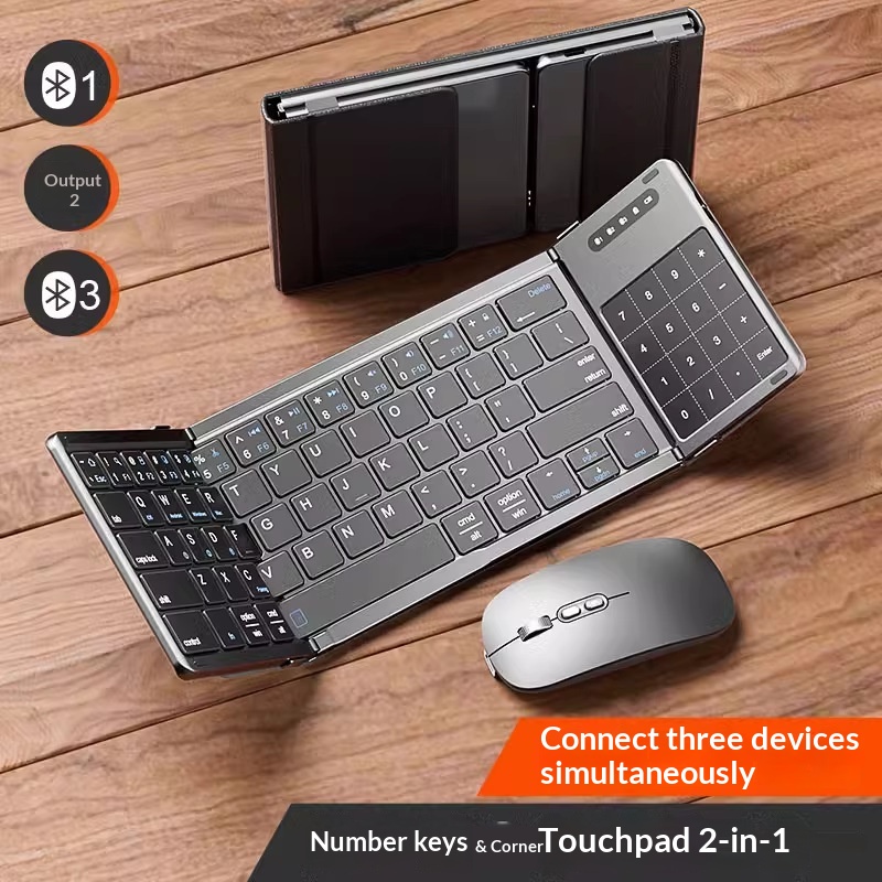 Mengzu Tri Fold Wireless Bluet - огляд і ціна Gaming Keyboard Wireless