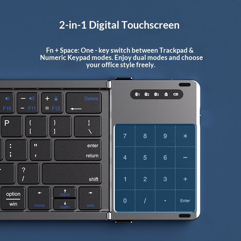 Mengzu Tri Fold Wireless Bluet - огляд і ціна Gaming Keyboard Wireless