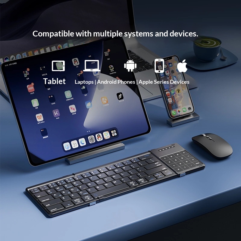 Mengzu Tri Fold Wireless Bluet - огляд і ціна Gaming Keyboard Wireless