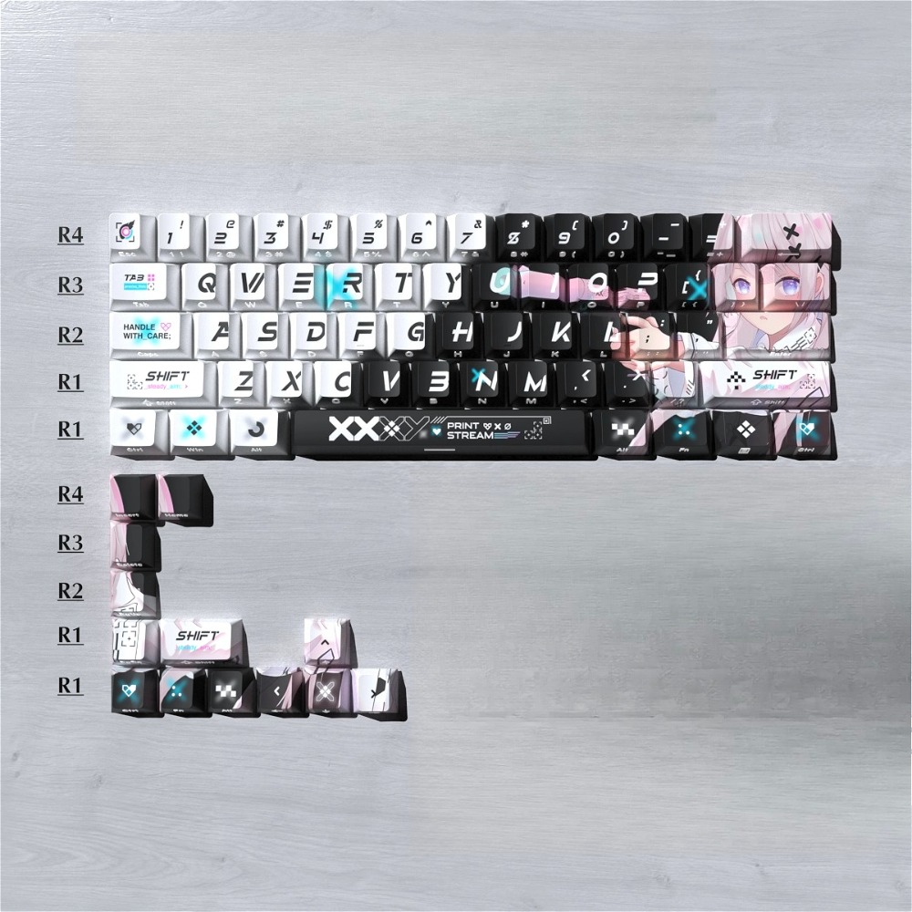 Double-shot Side Print Thocky  - огляд і ціна Gaming Keyboard Thocky