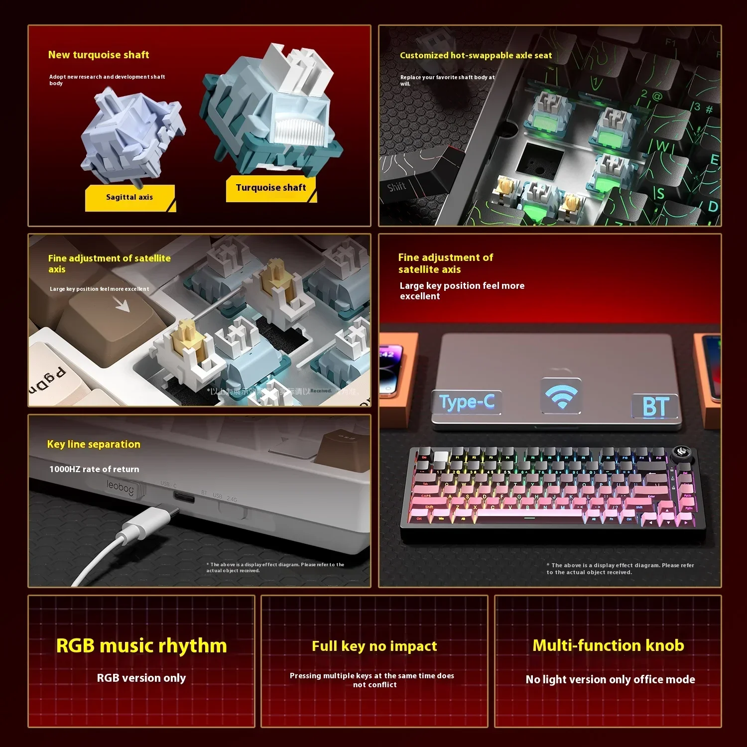 Leobog Hi75C Hi75 Hi75C Pro Al - огляд і ціна Gaming Keyboard Extension