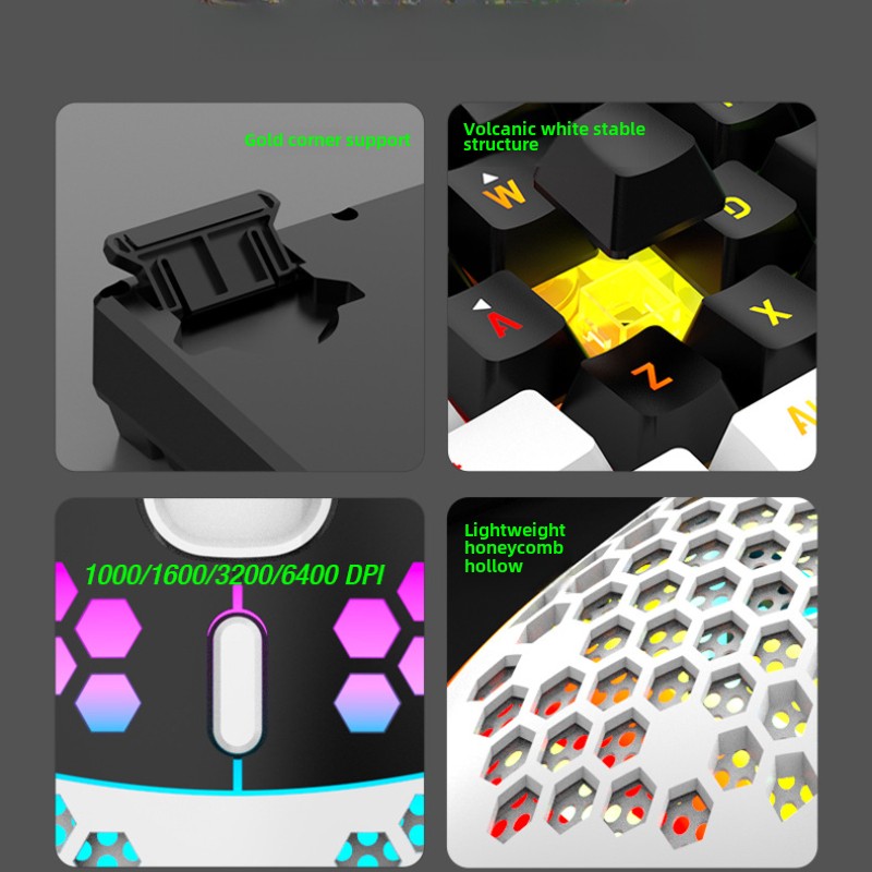 Keyboard and Mouse Sets 60% RG - огляд і ціна Gaming Keyboard And Mouse For Xbox