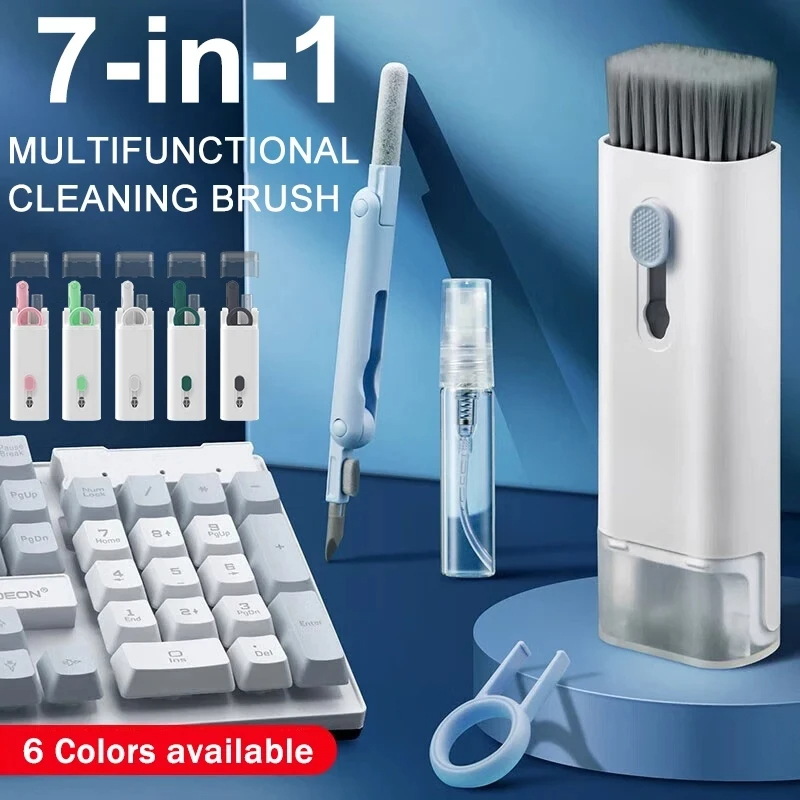 7 in 1 Computer Keyboard Clean - огляд і ціна Keycap Puller Ring