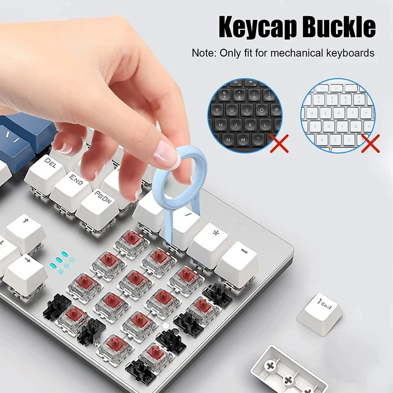 7 in 1 Computer Keyboard Clean - огляд і ціна Keycap Puller Ring
